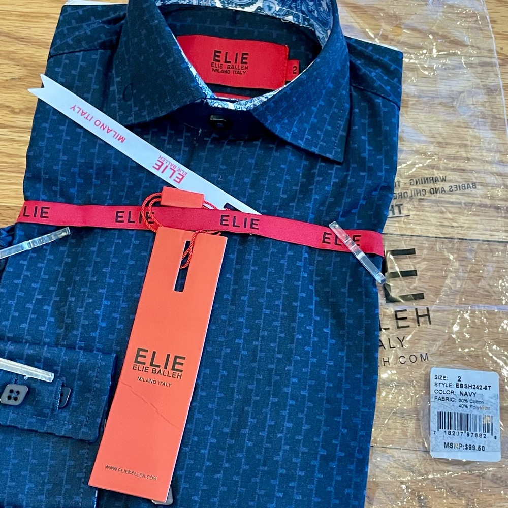 Gorgeous Italian Toddler Dress Shirt